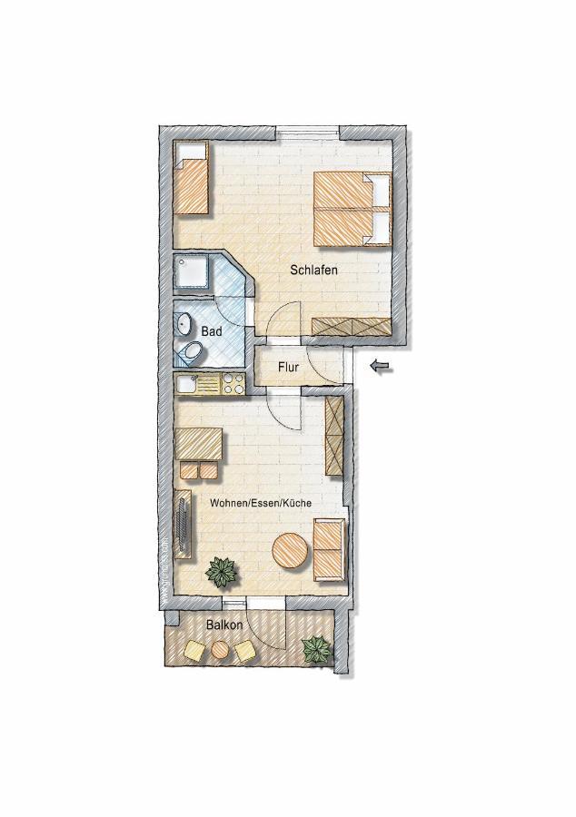 Junipro Apartments Bostalsee 伯森艾科豪森 外观 照片