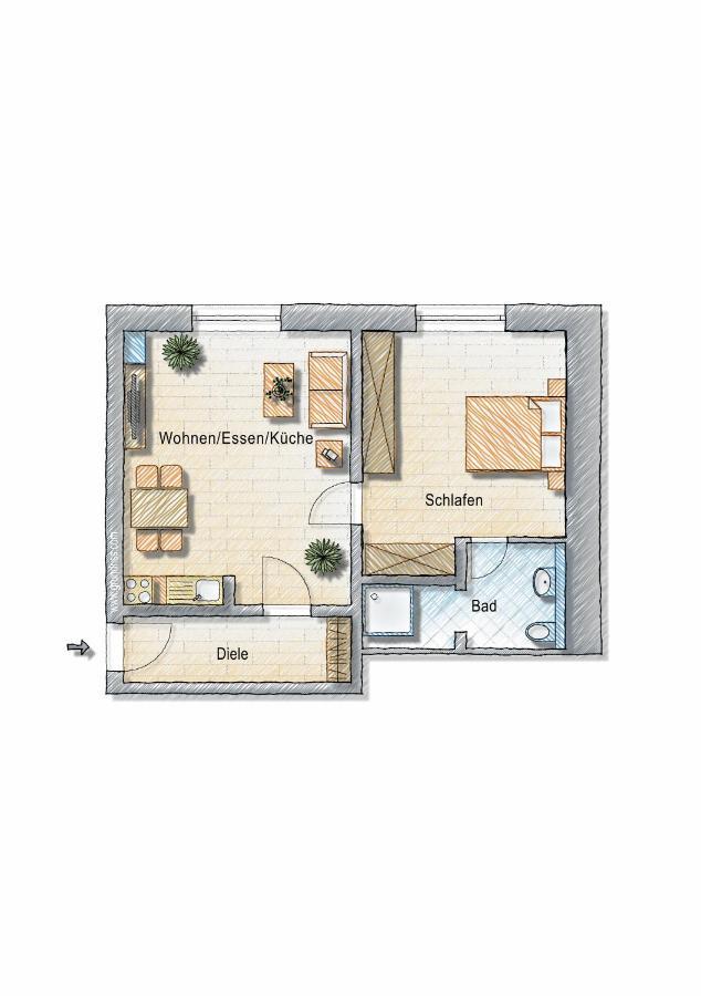 Junipro Apartments Bostalsee 伯森艾科豪森 外观 照片